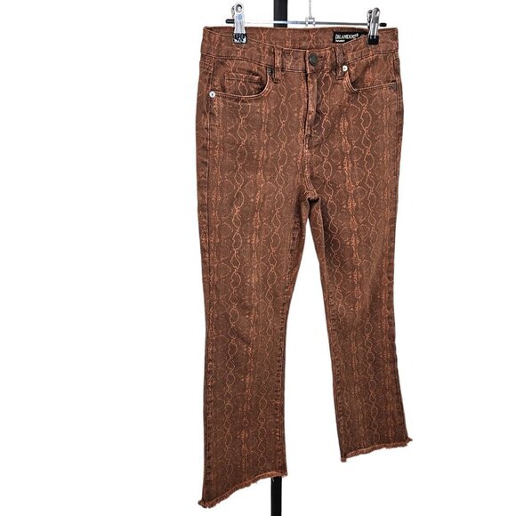 Blank NYC Womens The Varick Kick Flare Jeans Size 27 - Picture 7 of 9